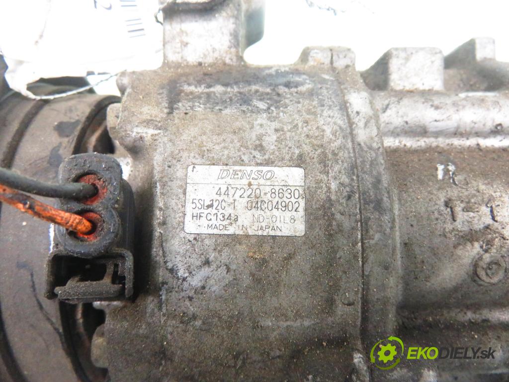 FIAT STILO (192_) HB 2001 76,00 1.6 16V 103 - 182 B6.000 1596,00 KOMPRESOR: klimatizace 4472208630 (Kompresory)
