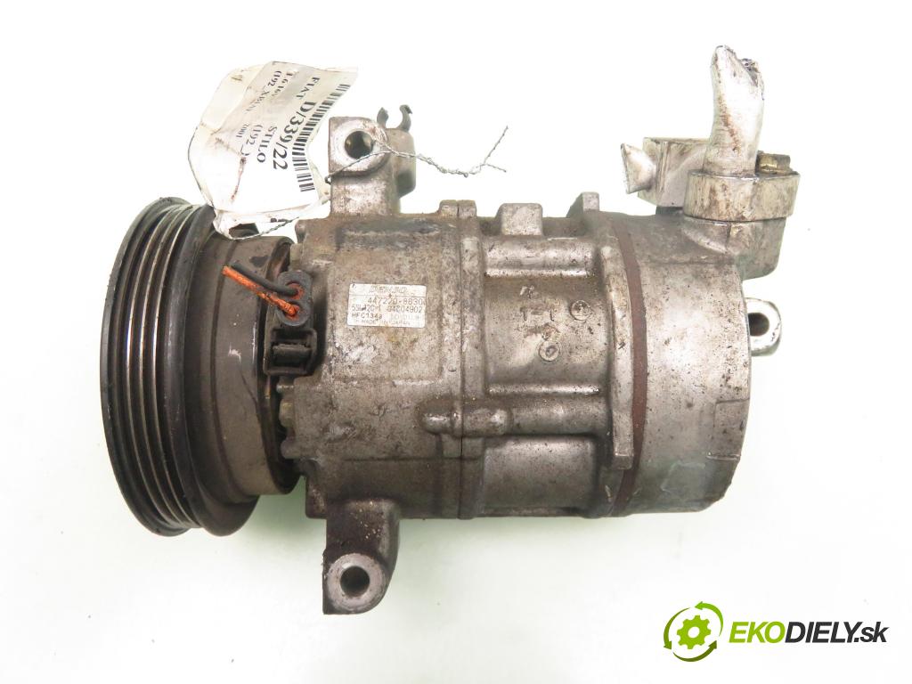 FIAT STILO (192_) HB 2001 76,00 1.6 16V 103 - 182 B6.000 1596,00 KOMPRESOR: klimatizace 4472208630 (Kompresory)
