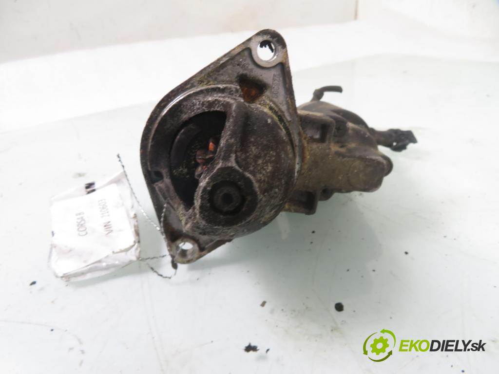 OPEL CORSA B (S93) HB 1998 40,00 1.0 i 12V 54 - X 10 XE 973,00 Štartér 1005821939 (Štartéry)