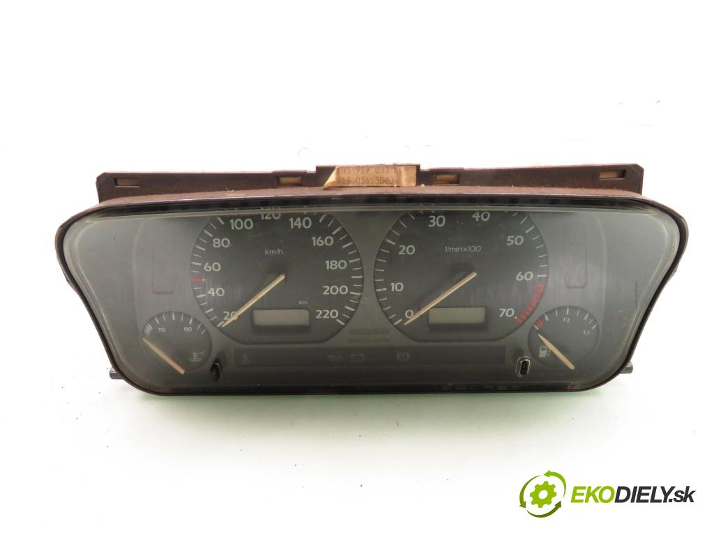 VW GOLF III (1H1) HB 1995 55,00 1.6 - AEE 1598,00 Prístrojovka elektrický 1H5919033E