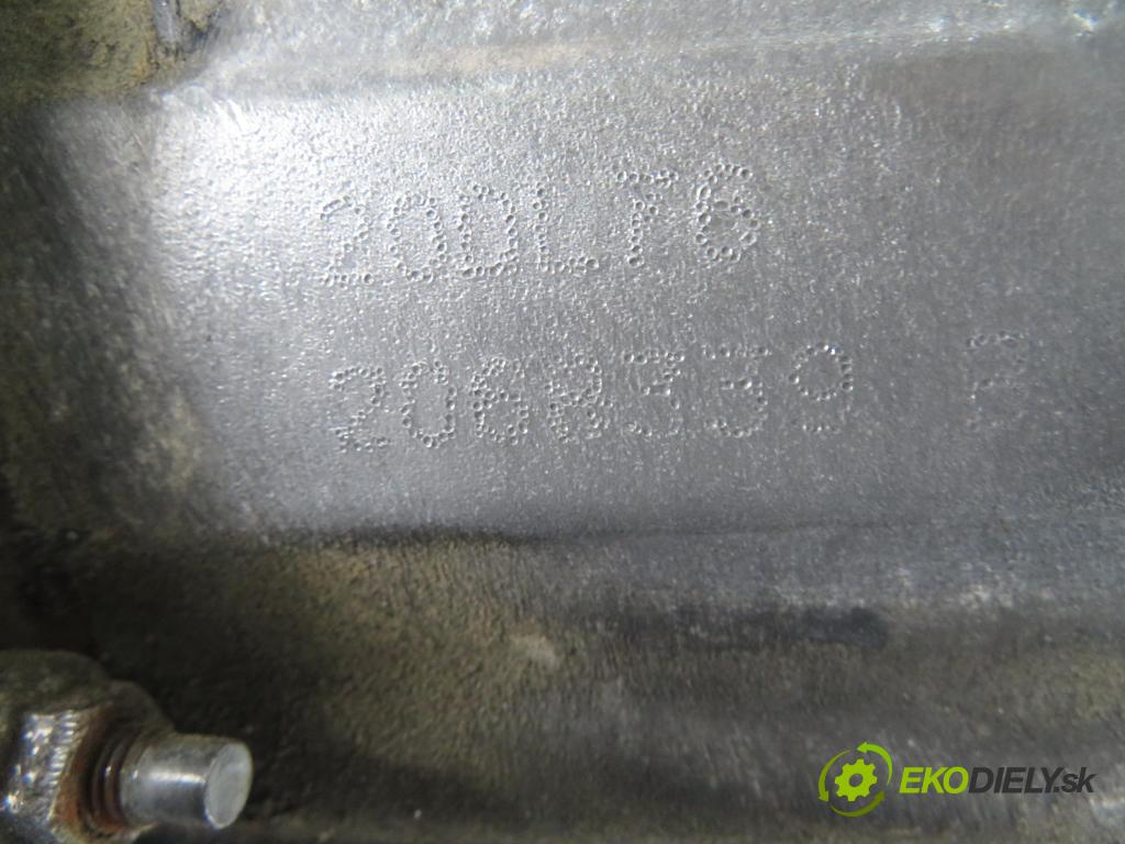 PEUGEOT 206 liftback (2A/C) HB 2000 66,00 2.0 HDI 90 - RHY 1997,00 Prevodovka MANUALNA 20DL76; 2068339B