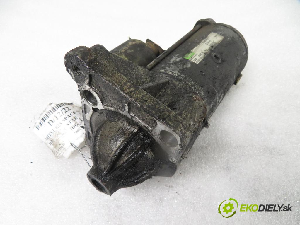 MITSUBISHI SPACE STAR nadwozie wielkoprzestrzenne (MPV) (DG_A) MINIVAN 2002 75,00 1.9 DI-D 102 - F9Q1 1870,00 Štartér D7R48; 8200064465 (Štartéry)