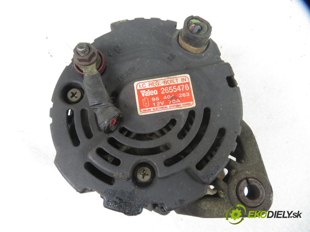 DAEWOO KALOS T200 HB 2003 53,00 1.2 1150,00 Alternátor 2655476 (Alternátory)
