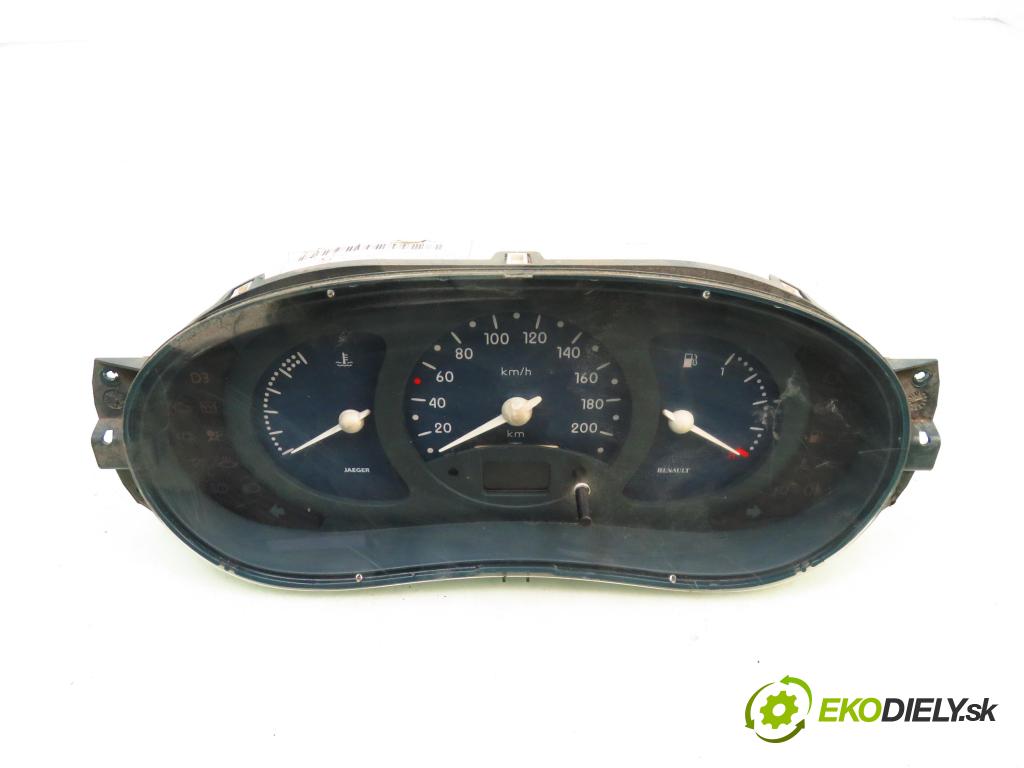 RENAULT KANGOO (KC0/1_) KOMBIVAN 1998 55,00 1.4 75 - E7J 780 1390,00 Prístrojovka elektrický 7700313173K8