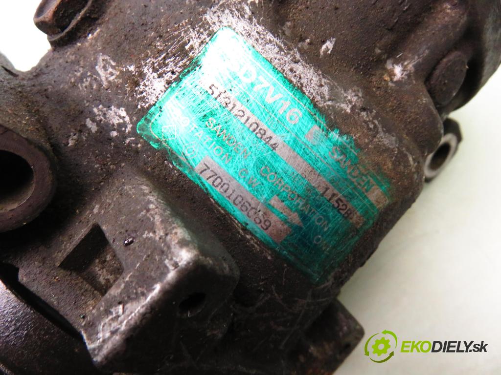 RENAULT CLIO II (BB_, CB_) HB 1999 43,00 1.2 (BB0A, BB0F, BB10, BB1K, BB28, BB2D, BB2H, CB0 1149,00 KOMPRESOR: klimatizace 7700106069 (Kompresory)