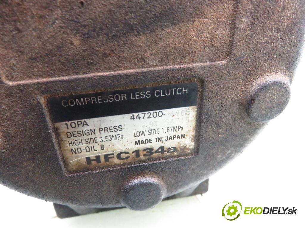 CHRYSLER 300M (LR) SEDAN 2003 185,00 3.5 V6 24V - EGG 3518,00 KOMPRESOR: klimatizace 4472004785; 4758322AB (Kompresory)