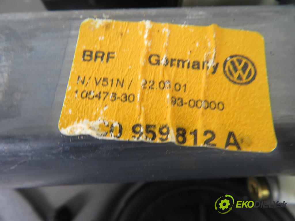 VW BORA (1J2) SEDAN 2001 81,00 1.9 TDI - AHF 1896,00 Mechanizmus okien PTE 1J5839756E