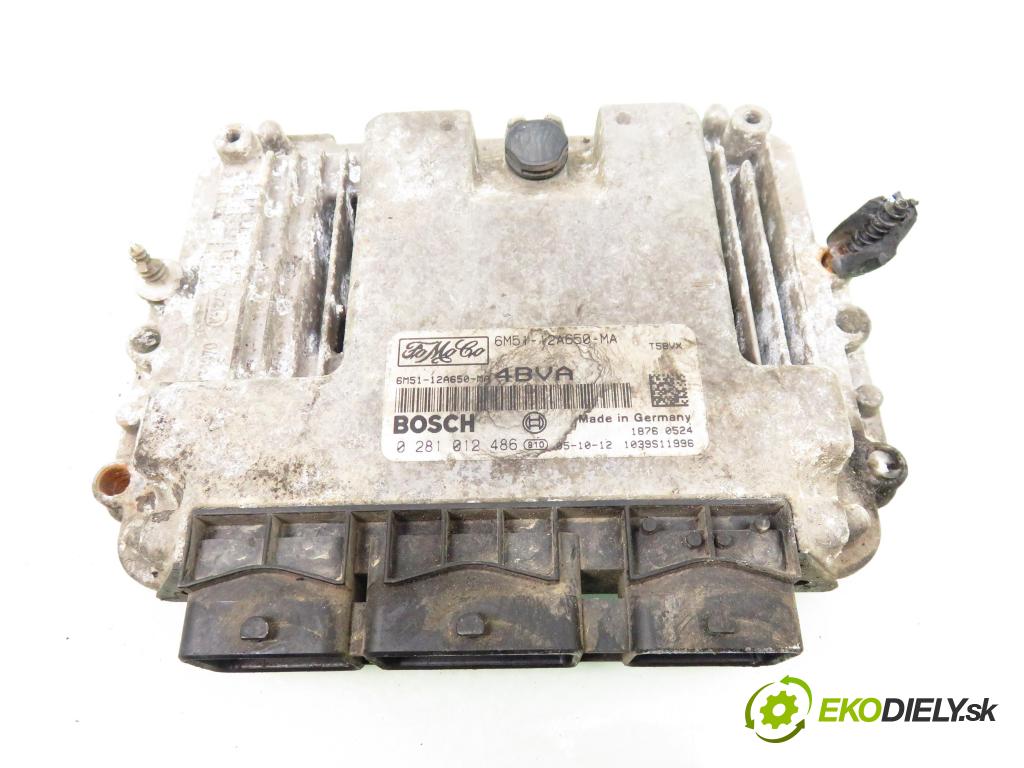 FORD FOCUS II (DA_, HCP) HB 2005 80,00 1.6 TDCi - G8DB 1560,00 řídící jednotka motora 6M5112A650MA; 0281012486