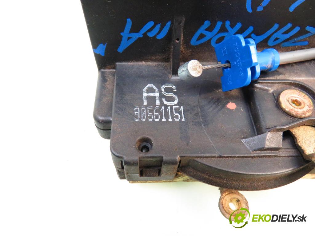 OPEL ZAFIRA A Nadwozie Wielkopojemne (MPV) (T98)  MINIVAN 2000 60,00 2.0 DI 16V - X 20 DTL 1995,00 zámok 90561151