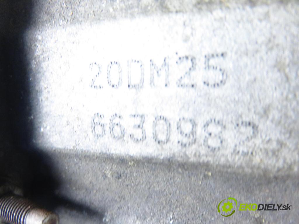 CITROEN C3 I (FC_) HB 2003 66,00 1.4 16V HDi - 8HY (DV4TED4) 1398,00 Prevodovka MANUALNA 20DM25; 6630982; 1HZ