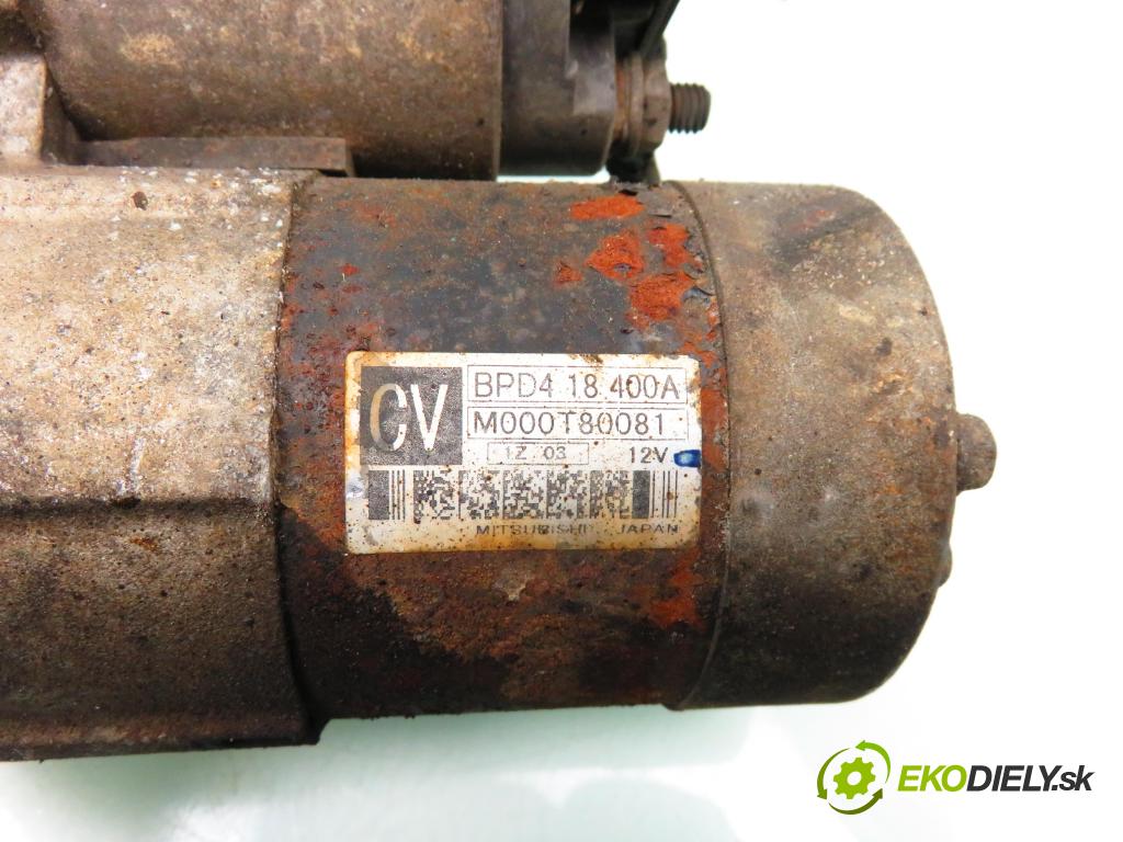 MAZDA DEMIO (DW) HB 2002 46,00 1.3 i 16V (DW3W) - B3 ME 1324,00 Štartér M000T80081 (Štartéry)