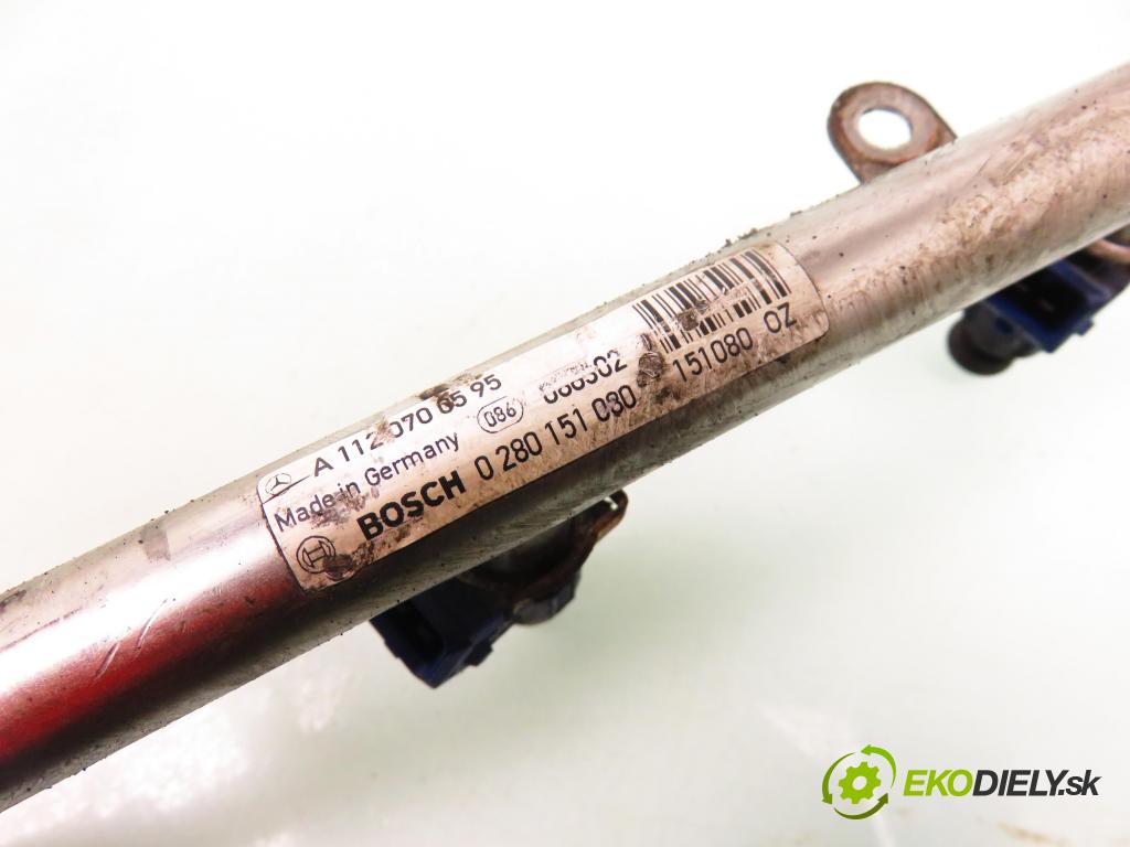 MERCEDES-BENZ KLASA E (W210) KOMBI 2000 162,00 E 320 (210.055) - M 104.995 3199,00 Lišta vstrekovacia 0280151080; A1120700595; A1120780149 (Vstrekovacie lišty)