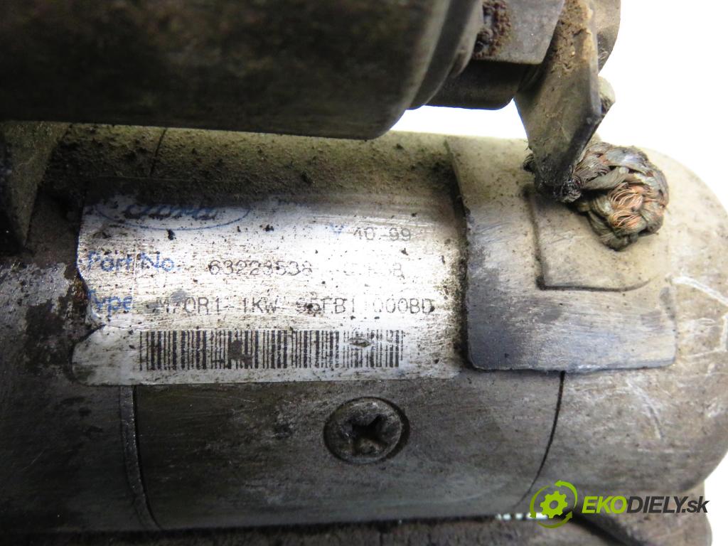 FORD KA (RB_) HB 1999 44,00 1.3 i - BAA 1299,00 Štartér 95FB11000BD; 63223538 (Štartéry)
