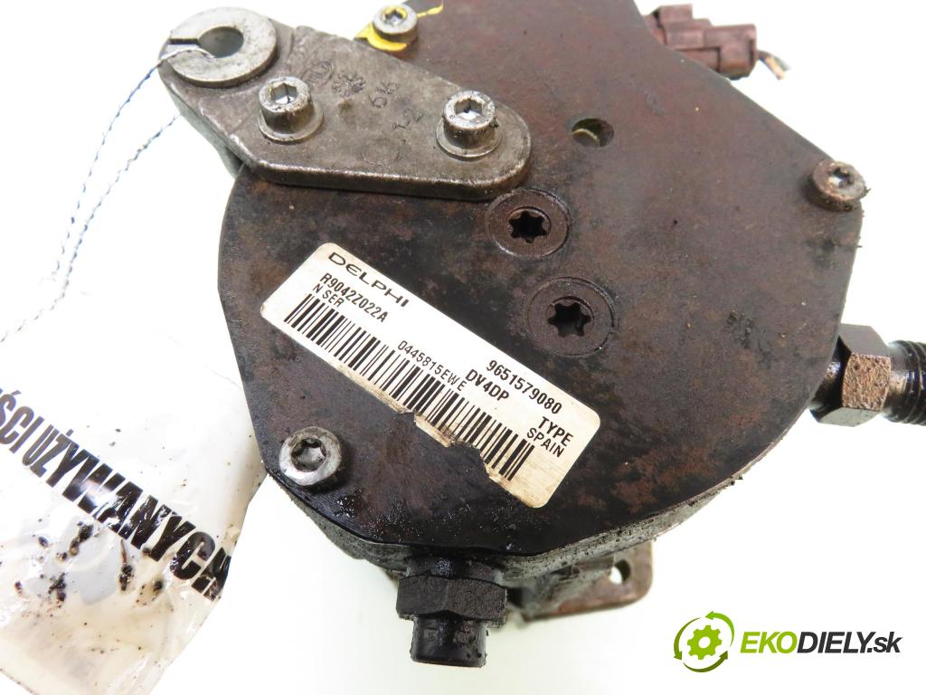 CITROEN C3 I (FC_) HB 2003 66,00 1.4 16V HDi - 8HY (DV4TED4) 1398,00 Pumpa vstrekovacia R9042Z022A; 9651579080 (Vstrekovacie čerpadlá)