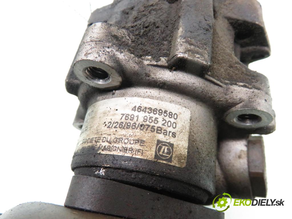 FIAT BARCHETTA (183_) CABRIO 1995 96,00 1.8 16V - 188 A6.000 1747,00 Pumpa servočerpadlo 464369580 ; 7691955200 (Servočerpadlá, pumpy riadenia)