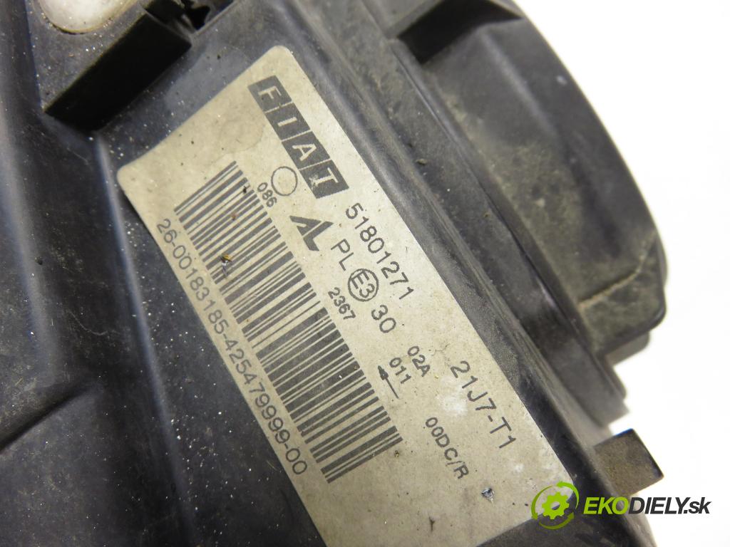 FIAT CROMA (194_) KOMBI 2006 110,00 1.9 D Multijet 150 - 939 A2.000 1910,00 Svetlo PP 51784692; 1307329124
