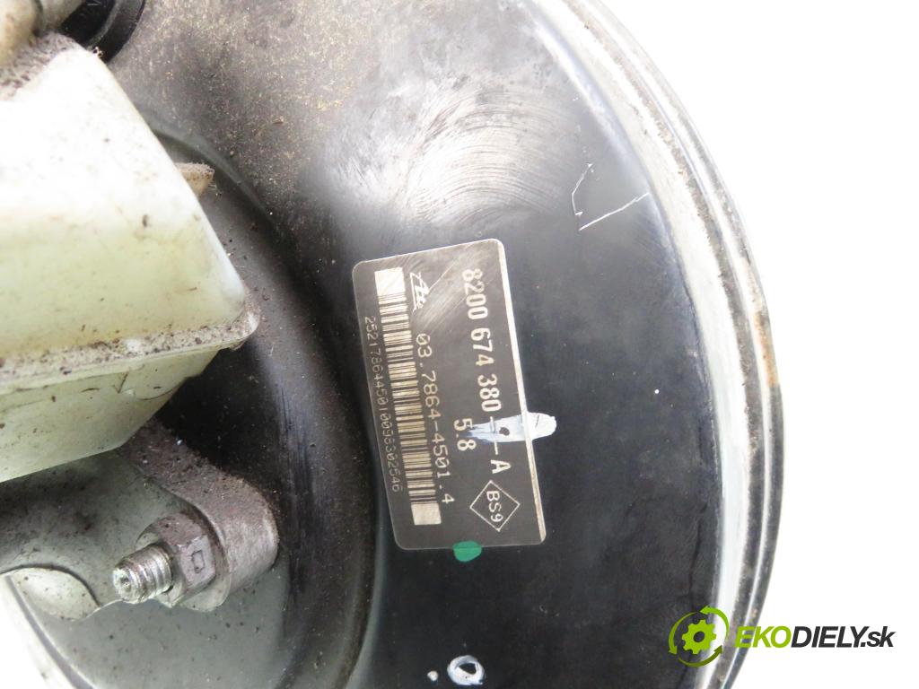 RENAULT CLIO III (BR0/1, CR0/1) HB 2010 50,00 1.5 dCi 68 - K9K 768 1461,00 posilovač 8200674380A (Servočerpadlo)