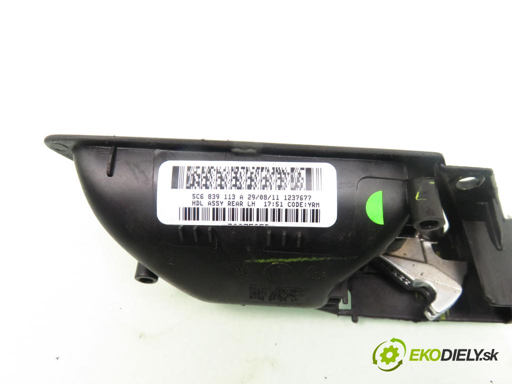 VW JETTA IV (162, 163, AV3, AV2) SEDAN 2011 77,00 1.6 TDI - CAYC 1598,00 Kľučka LTW 5C6839113A
