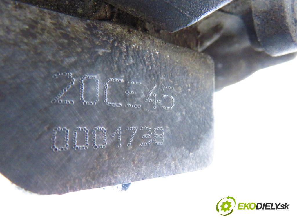 PEUGEOT 206 liftback (2A/C) HB 1998 55,00 1.4 75 - KFW 1360,00 Prevodovka MANUALNA 20CE45; 0001738