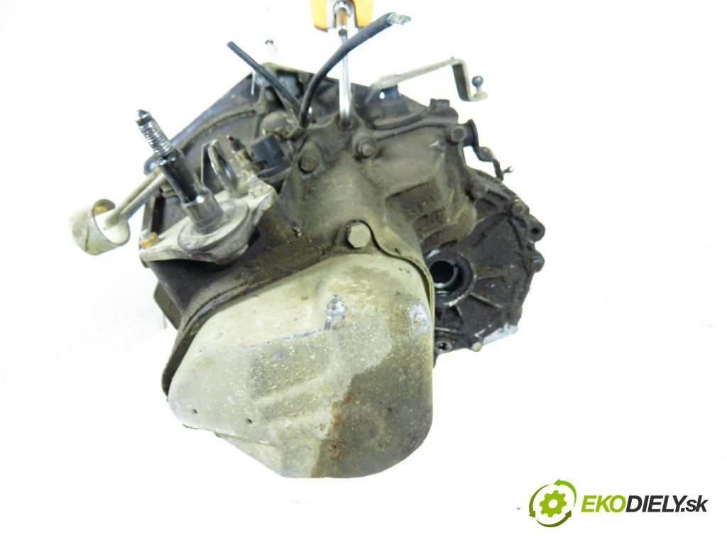 PEUGEOT 206 liftback (2A/C) HB 1998 55,00 1.4 75 - KFW 1360,00 Prevodovka MANUALNA 20CE45; 0001738