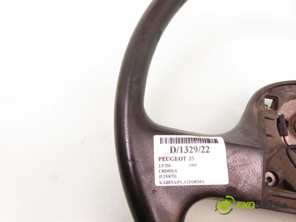 PEUGEOT J5 Platforma / podwozie (290L) KABINA/PLATFORMA 1992 70,00 2.5 TD - CRD93LS (U25/673) 2498,00 Volant  (Volanty)