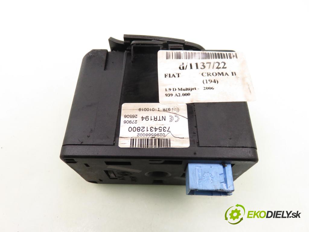 FIAT CROMA (194_) KOMBI 2006 110,00 1.9 D Multijet 150 - 939 A2.000 1910,00 spinačka 7354312800 (Spínacie skrinky a kľúče)