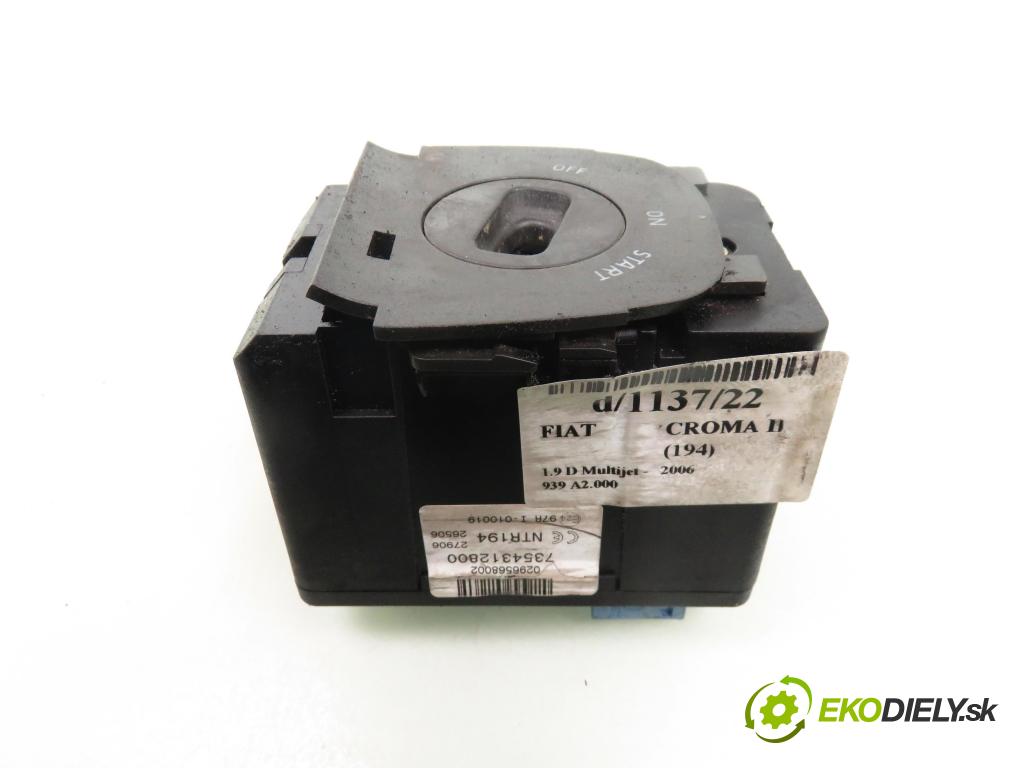 FIAT CROMA (194_) KOMBI 2006 110,00 1.9 D Multijet 150 - 939 A2.000 1910,00 spinačka 7354312800 (Spínacie skrinky a kľúče)