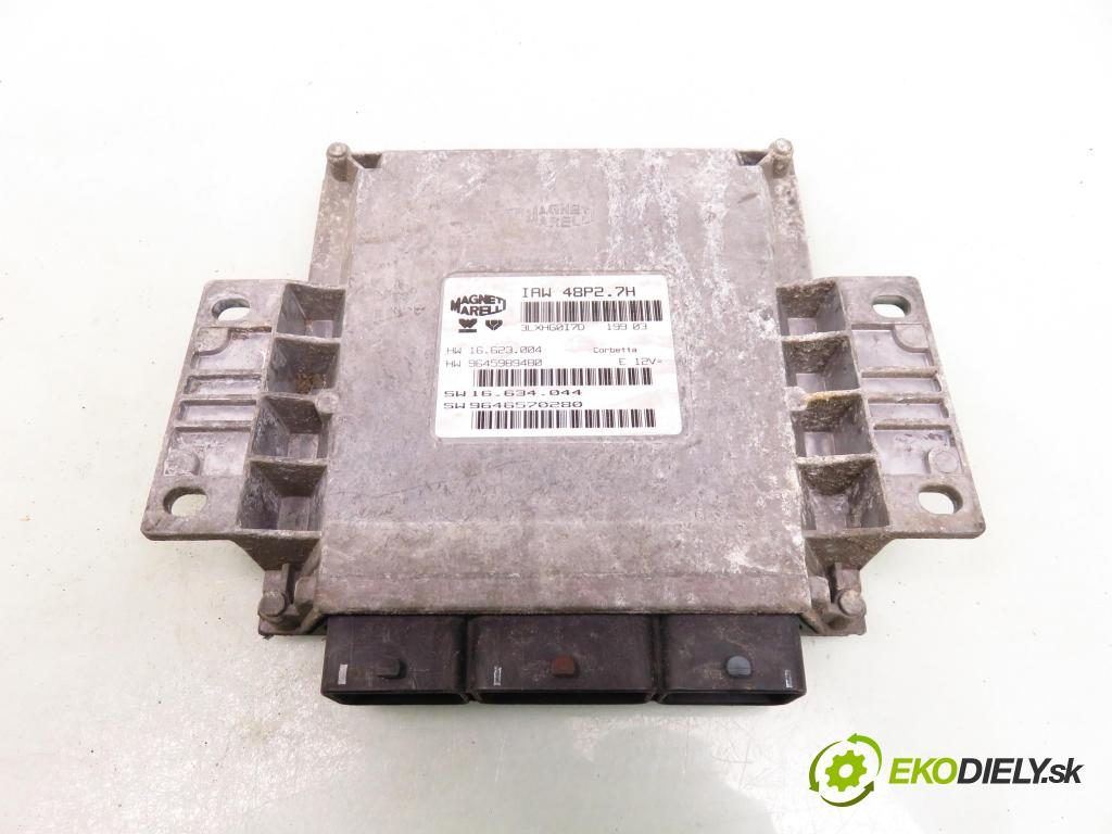 CITROEN C2 (JM_) HB 2003 44,00 1.1 - HFX (TU1JP) 1124,00 řídící jednotka motora IAW48P27H