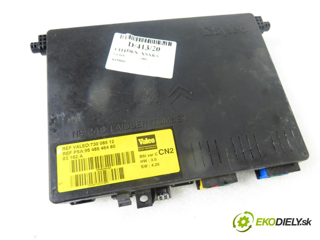 CITROEN XSARA (N1) LIFTBACK 2004 80,00 1.6 16V 109 - NFU 1587,00 MODUL BSI 73008512