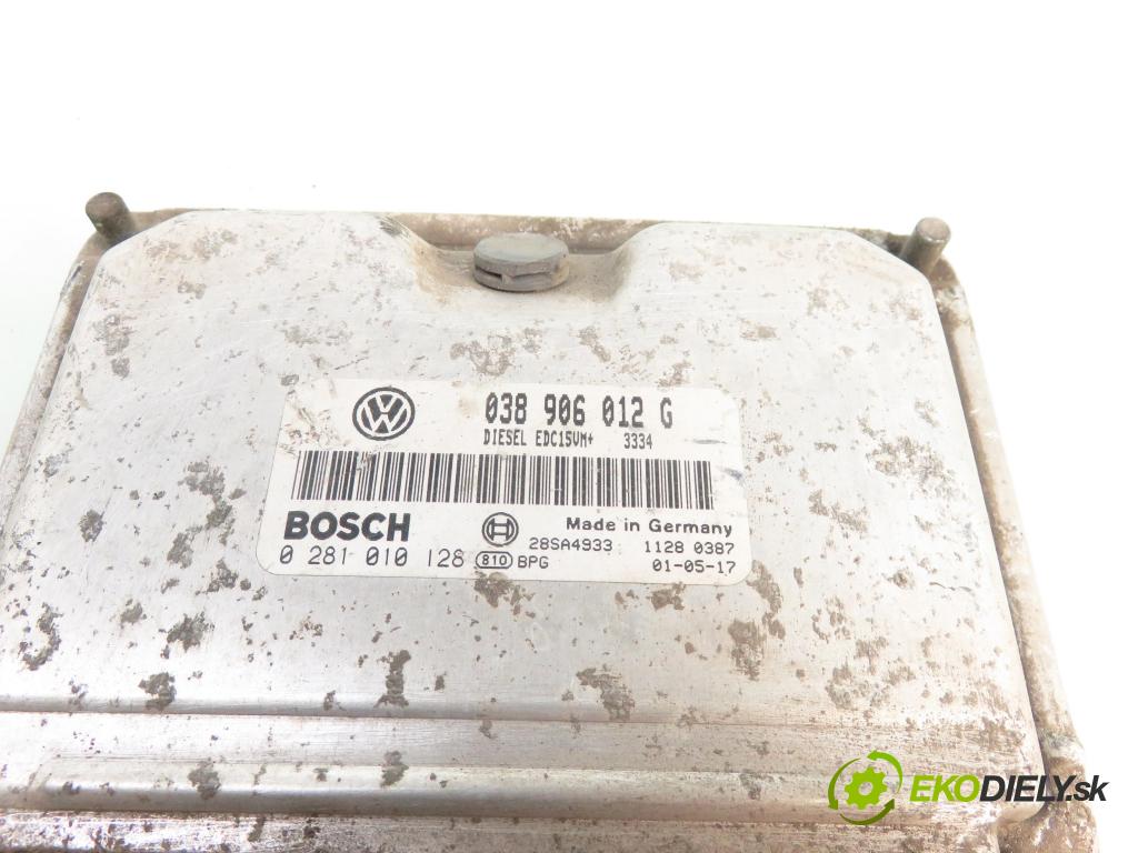 SKODA OCTAVIA I (1U2) HB 2001 81,00 1.9 TDI - AHF 1896,00 Riadiaca jednotka Motor 038906012G ; 0281010128