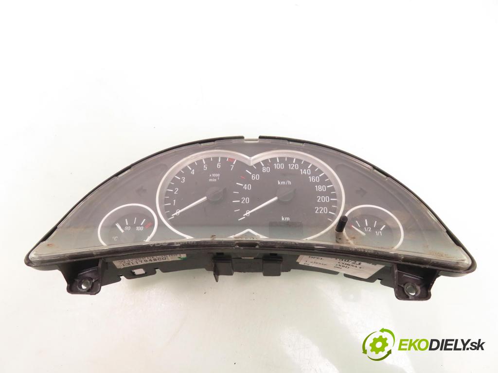 OPEL CORSA C (X01) HB 2004 44,00 1 - Z 10 XEP 998,00 Prístrojovka elektrický 13117948CG