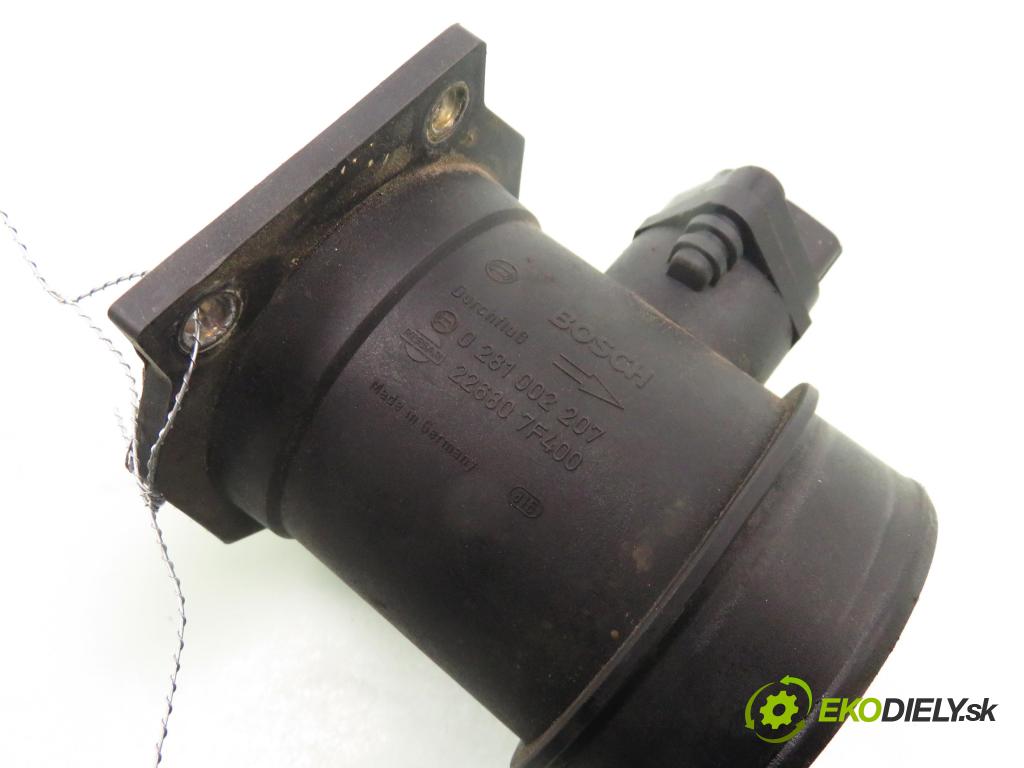 NISSAN PRIMERA (P11) LIFTBACK 1996 66,00 2.0 TD 90 - CD20T 1974,00 váha vzduchu vzduchu 0281002207 ; 226807F400