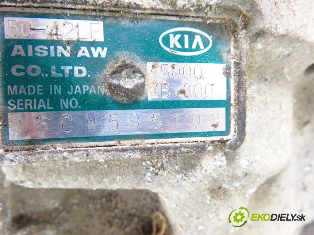 KIA CARNIVAL II (GQ) VAN 2003 106,00 2.9 CRDi - J3 2902,00 Prevodovka automatická 5042LE; 06CW595102