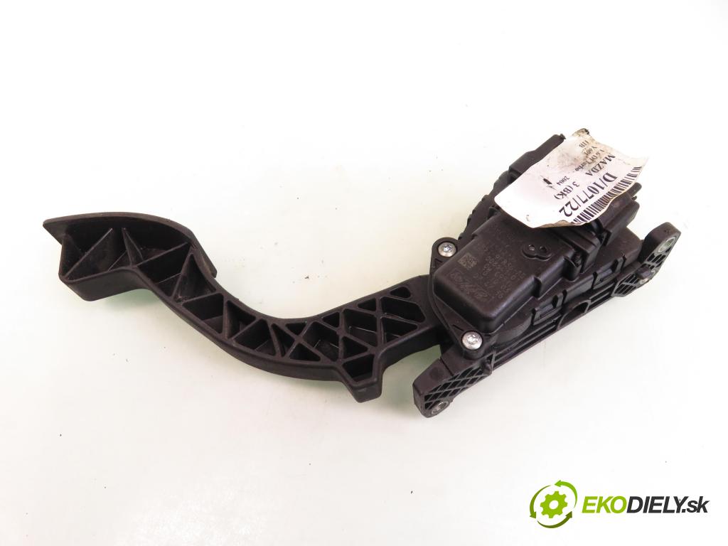 MAZDA 3 (BK) HB 2004 80,00 1.6 DI Turbo 109 - Y601 (PSA) 1560,00 Potenciometer plynového pedálu 4M519F836AG ; 6PV00864101 (Pedále)