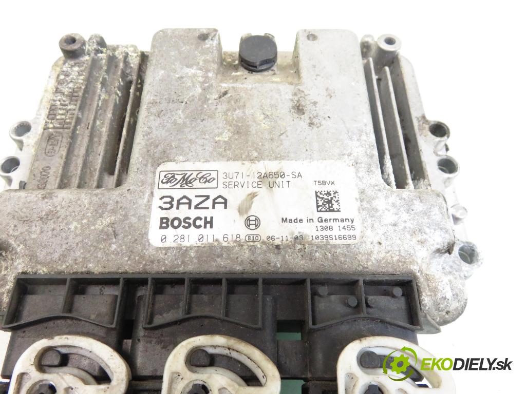 MAZDA 3 (BK) HB 2004 80,00 1.6 DI Turbo 109 - Y601 (PSA) 1560,00 řídící jednotka motora 0281011618 ; 3U7112A650SA
