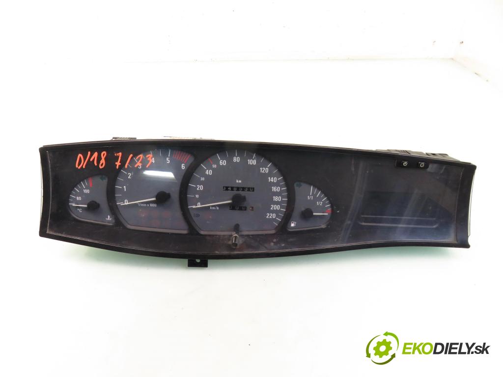 OPEL OMEGA B Kombi (V94) KOMBI 2002 110,00 2.5 DTI - Y 25 DT 2497,00 Prístrojovka elektrický 13109657BL ; 110080007012
