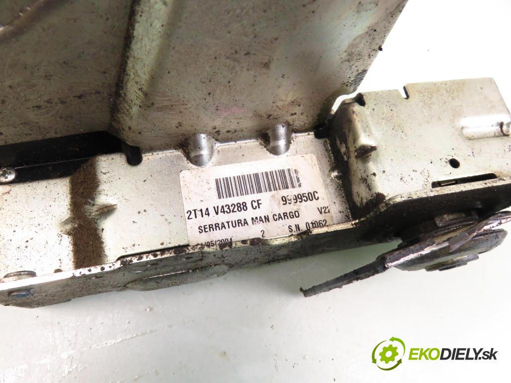 FORD TRANSIT CONNECT (P65_, P70_, P80_) FURGON 2004 55,00 1.8 TDDi 75 - BHPA 1753,00 zámok dvierka 2T14V43288CF