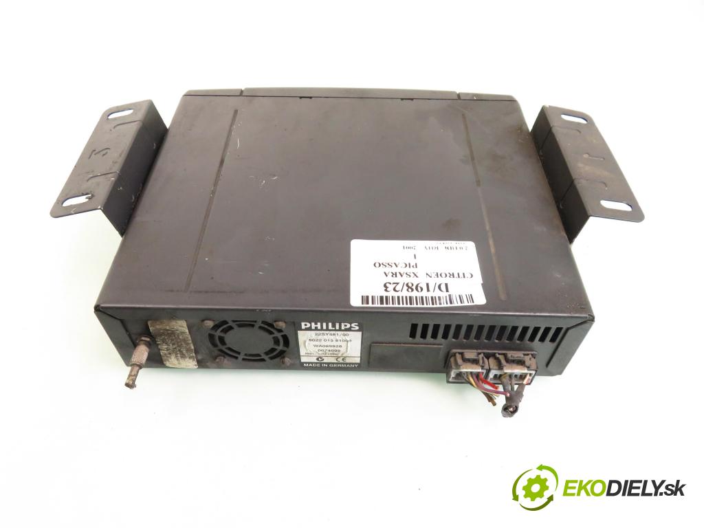 CITROEN XSARA PICASSO (N68) MINIVAN 2001 66,00 2.0 HDi 8V 90 - RHY 1997,00 čítač navigácie 22SY581 ; 902201581009 (Ostatné)