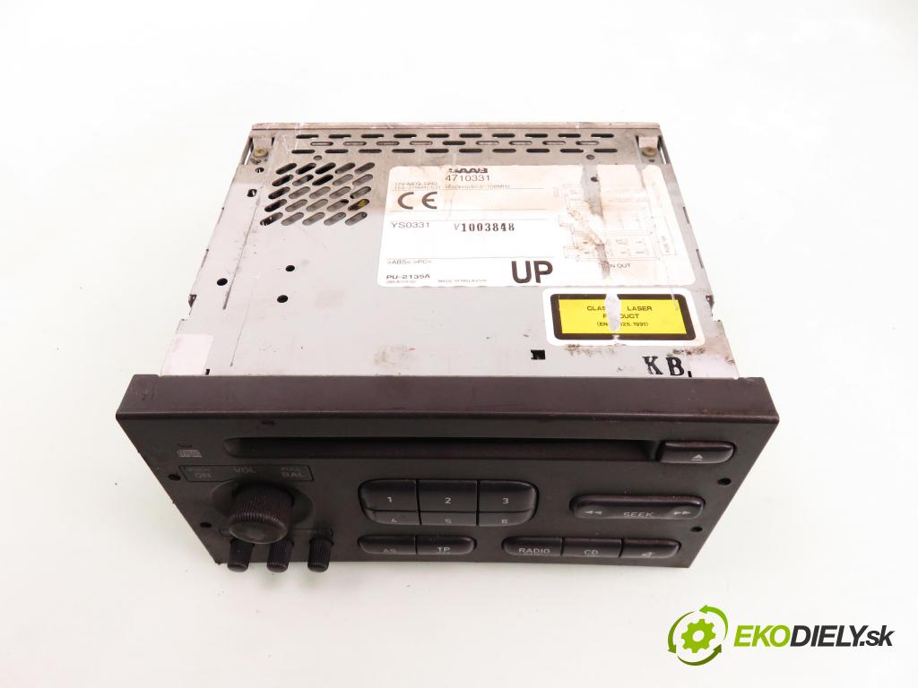SAAB 9-3 (YS3D) HB 1998 96,00 2.0 i - B204I 1985,00 RADIO CD 4710331