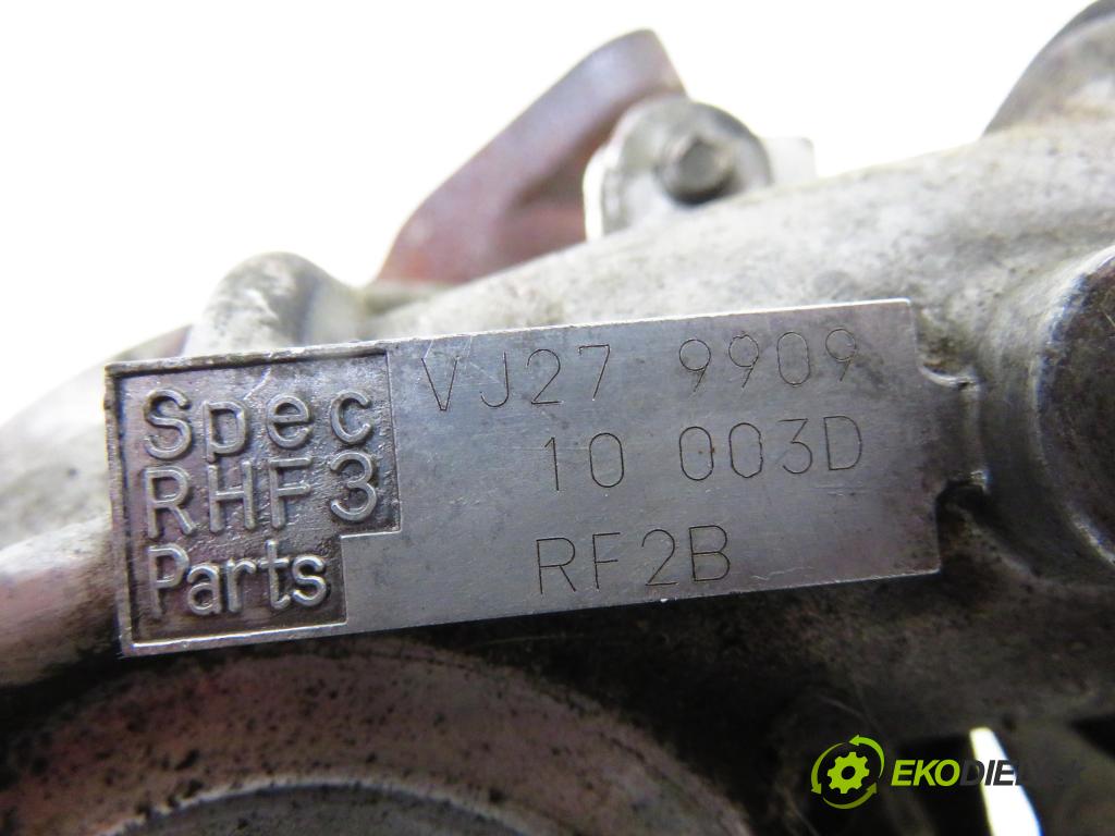 MAZDA PREMACY (CP) MINIVAN 1999 66,00 2.0 TD - RF3F 1998,00 Turbodúchadlo RF2B (Turbodúchadlá (kompletné))