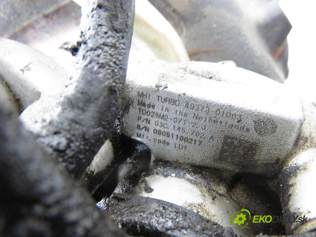 SEAT LEON (1P1) HB 2009 92,00 1.4 TSI - CAXC 1390,00 Turbodúchadlo 4937301003 (Turbodúchadlá (kompletné))