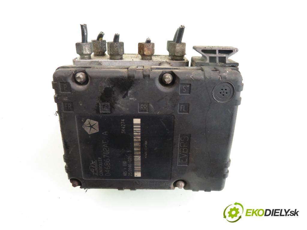 CHRYSLER VOYAGER IV (RG, RS) VAN 2003 2499,00 Sterowniki ABS 2499,00 Pumpa ABS 04686702AE ; P04721427AK (Pumpy ABS)