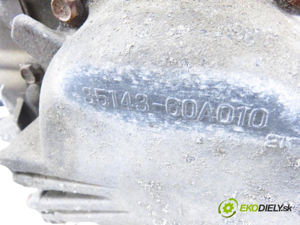 OPEL ASTRA G liftback (T98) HB 1998 66,00 1.4 16V - X 14 XE 1389,00 Prevodovka automatická 6040SN; 60A052; 3514360A010