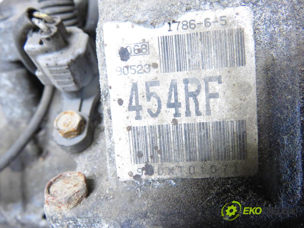OPEL ASTRA G liftback (T98) HB 1998 66,00 1.4 16V - X 14 XE 1389,00 Prevodovka automatická 6040SN; 60A052; 3514360A010