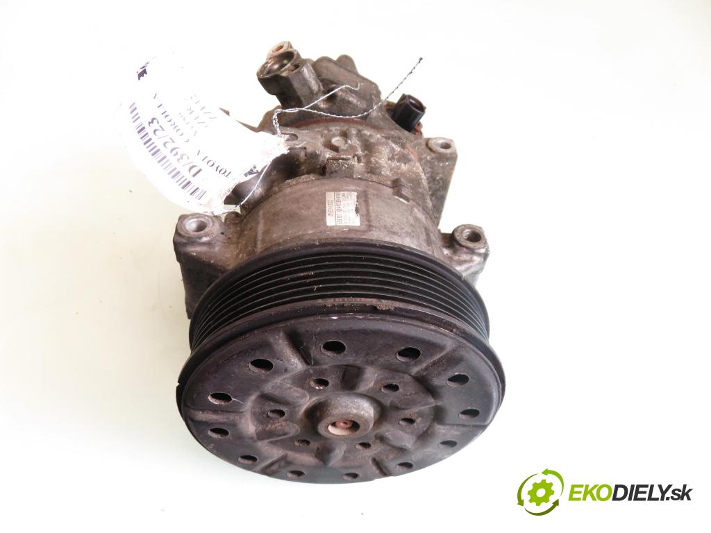 TOYOTA COROLLA Verso (ZER_, ZZE12_, R1_) MINIVAN 2005 2231,00 Kompresory klimatyzacji 2231,00 KOMPRESOR: klimatizace 4472209398 ; 5SE12C (Kompresory)