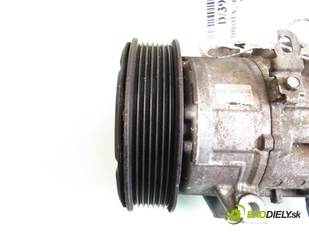 TOYOTA COROLLA Verso (ZER_, ZZE12_, R1_) MINIVAN 2005 2231,00 Kompresory klimatyzacji 2231,00 KOMPRESOR: klimatizace 4472209398 ; 5SE12C (Kompresory)