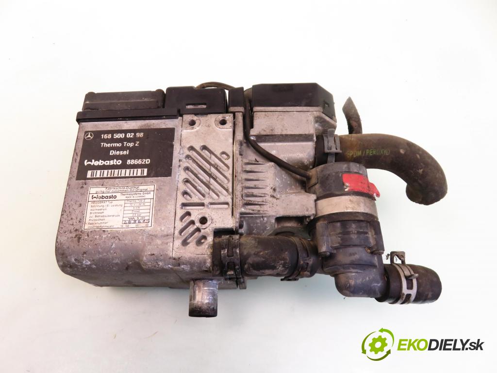 MERCEDES-BENZ KLASA A (W168) HB 2001 1689,00 Części 1689,00 Webasto 1685000298 (Webasto ohřívače)