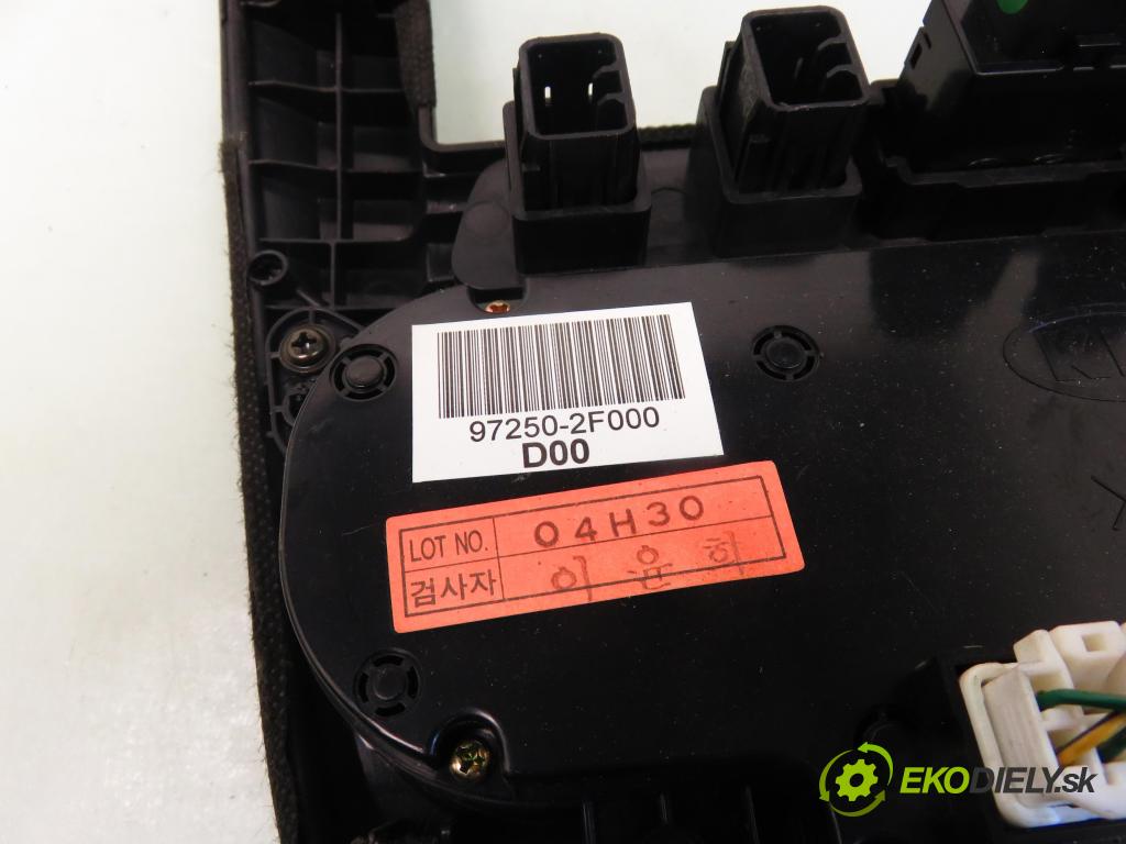 KIA (DYK) CERATO HB 2004 77,00 1.6 - G4ED 1599,00 Panel kúrenia KLIMATIZACE: 972502F000