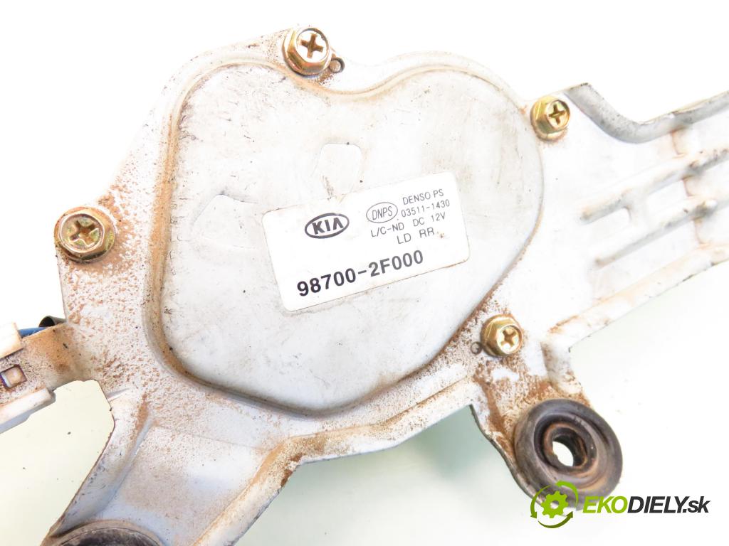 KIA (DYK) CERATO HB 2004 77,00 1.6 - G4ED 1599,00 Motorček stierače ZADNÉ: 987002F000
