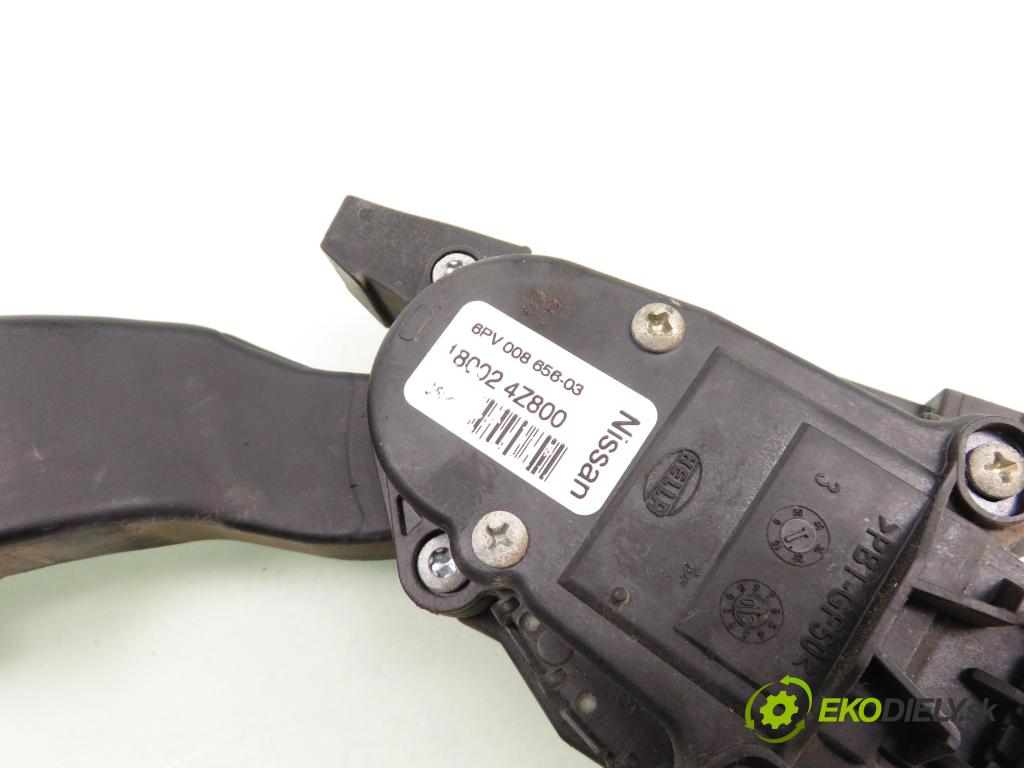 NISSAN MAXIMA VI (A34) SEDAN 2004 195,00 3.5 - VQ35DE 3498,00 Potenciometer plynového pedálu 180024Z800; 6PV00865603 (Pedále)